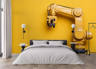 Factory Robotic arm, Generative AI Wall mural