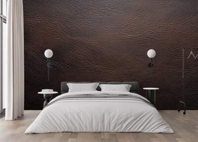 A rustic brown leatherette backdrop featuring a textured finish is perfect for creating designs that evoke a sense of timeless elegance. Wall mural