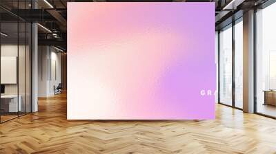 Abstract blur gradient background with frosted glass texture. Wall mural