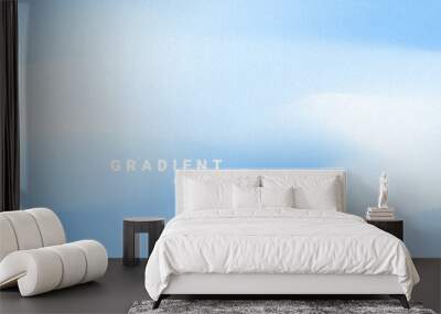 Abstract blurred gradient background with grain texture Wall mural