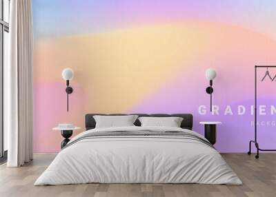 Abstract gradient background with grainy texture Wall mural