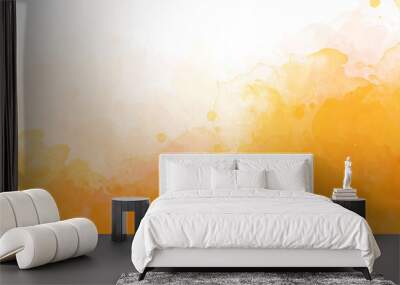 Watercolor texture abstract background	 Wall mural