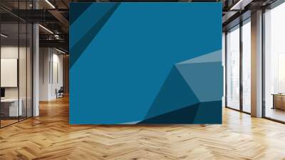 Art & Illustration abstract blue design wallpaper illustration light graphic paper wave gradient digital texture white business pattern backdrop origami art lines line 3d backgrounds geometric concept Wall mural