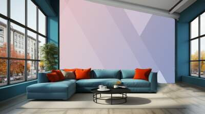 abstract colorful triangle background Wall mural