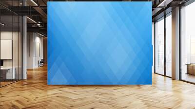 Abstract gradient rhombus background Wall mural