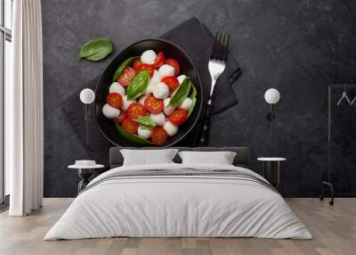 Fresh classic caprese salad Wall mural