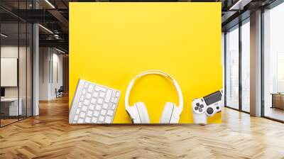 Gaming gear and tech accessories Wall mural