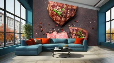 Grilled fillet steak Wall mural