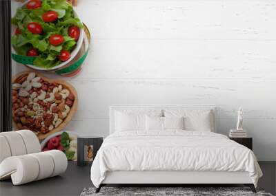 Healthy food concept Wall mural