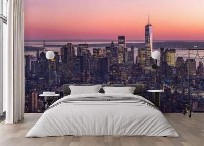 New York City skyline Wall mural