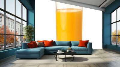 Orange juice in highball glass Wall mural