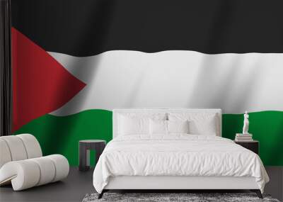  Palestine flag background Wall mural