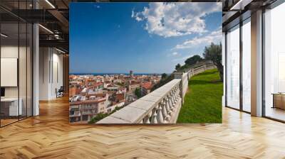 malgrat de mar - view from above Wall mural