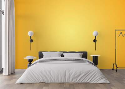 yellow gradient color background wallpaper illustration  Wall mural