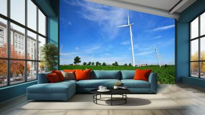 Wind Turbine Generators Wall mural