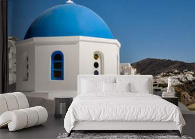 Depiction of Santorini - From a photographer's point of view Wall mural