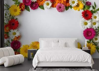 Floral border  Wall mural