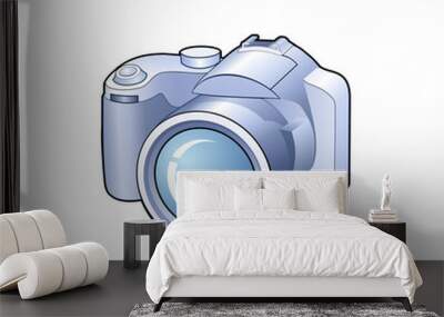 camera icon Wall mural