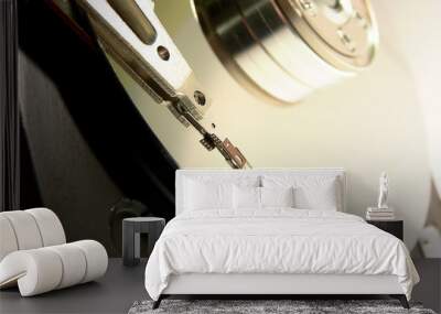 hard drive details Wall mural