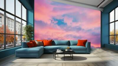 Colorful sky. colorful sky. Wall mural