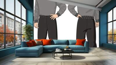 the man in trousers Wall mural