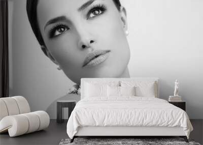 beauty portrait Wall mural