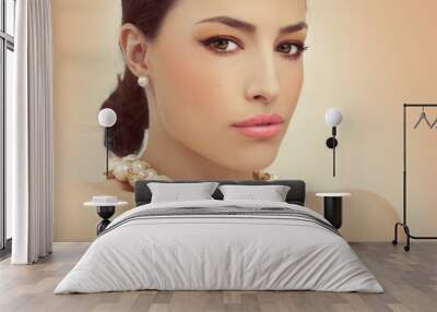 makeup and fashion Wall mural