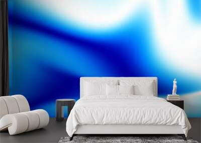 abstract blue background Wall mural