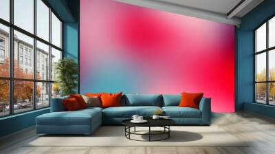 Abstract blur gradient background. Smooth texture effect poster design Wall mural