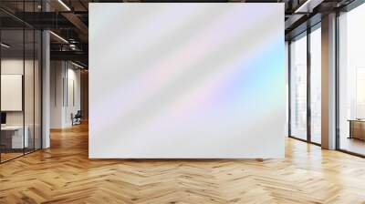 Blurred rainbow light refraction texture overlay effect for photo and mockups. Wall mural