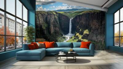 Maletsunyane Falls Wall mural