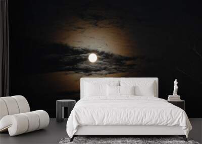 Moon beautiful moon Wall mural