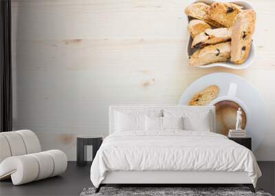 Biscotti Wall mural