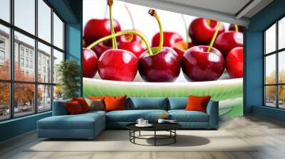 photo of several cherries Wall mural