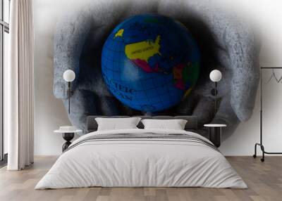 Whole World in His Hands Wall mural