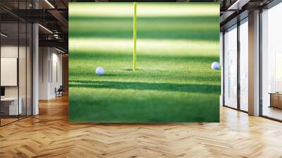 two golf balls Wall mural