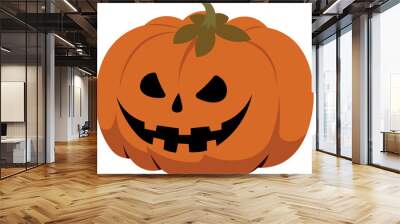 Halloween pumpkin, illustration for backgrounds, designers Wall mural