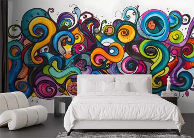 recycle and reuse products concept to keep the world green. Wall mural