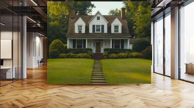 American classic home and house designs Wall mural