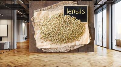 Lentils Wall mural