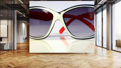 Colored glasses Wall mural