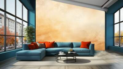 Brown watercolor background Wall mural