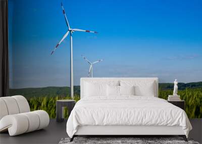 wind energy turbine power station Wall mural