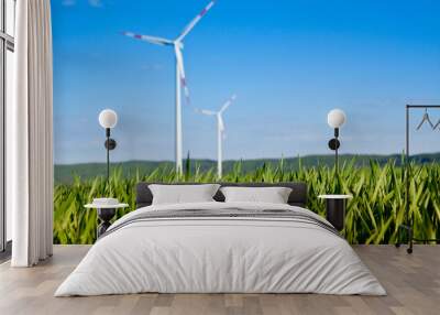 wind energy turbine power station Wall mural