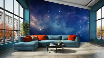 Night sky - Universe filled with stars, nebula and galaxy Wall mural