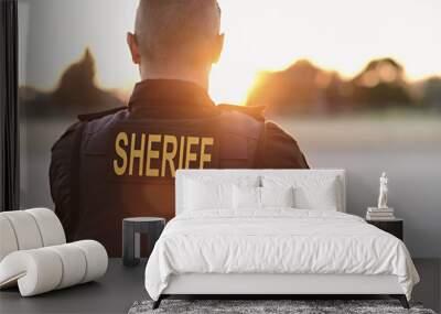 Sheriff Deputy Wall mural