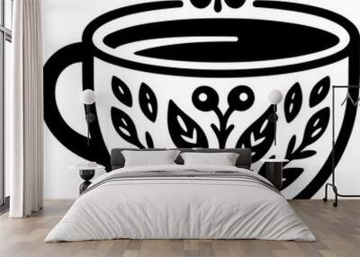 cup of tea Wall mural