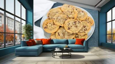 Chocolate Chip Cookies Wall mural