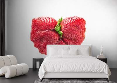 Ripe Red Strawberries Wall mural