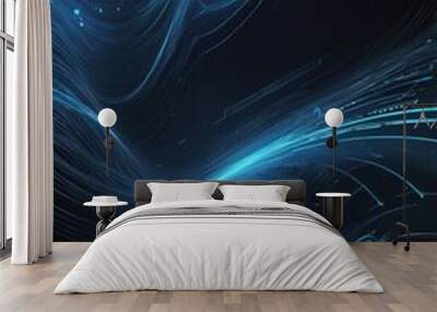 techno background Wall mural